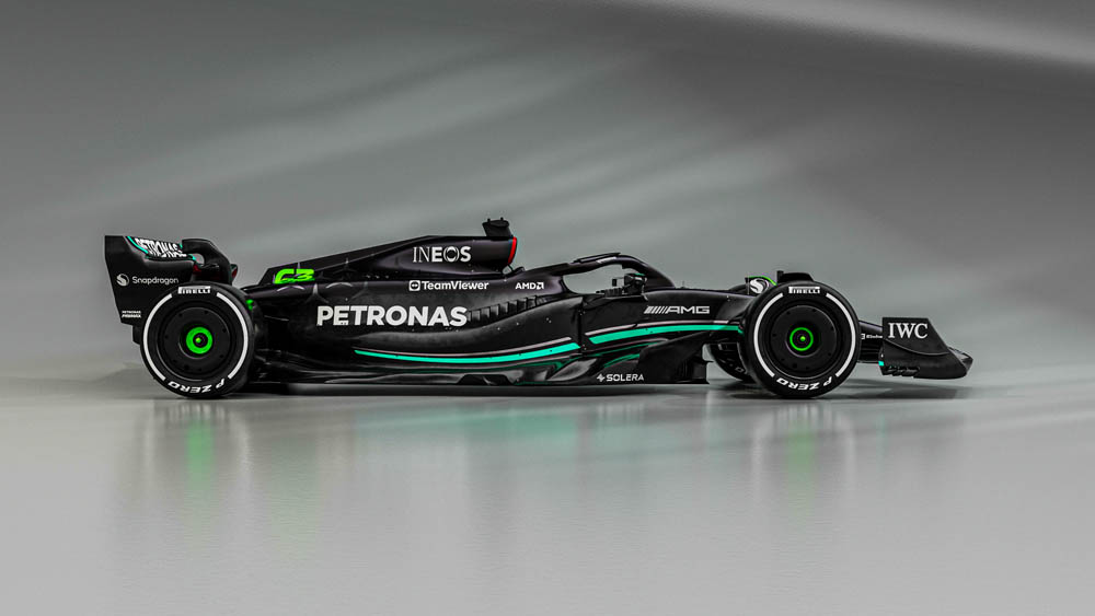 El Mercedes W14 con el que Hamilton intentará volver a ganar en la Fórmula 1 2 Motor16 Mercedes-AMG F1 W14 E PERFORMANCE