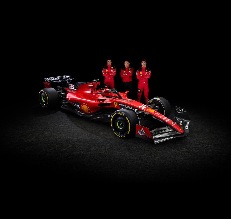 Ferrari SF23: así es el nuevo monoplaza de Carlos Sainz 24 Motor16 Nuevo Ferraro SF23 20 Motor16