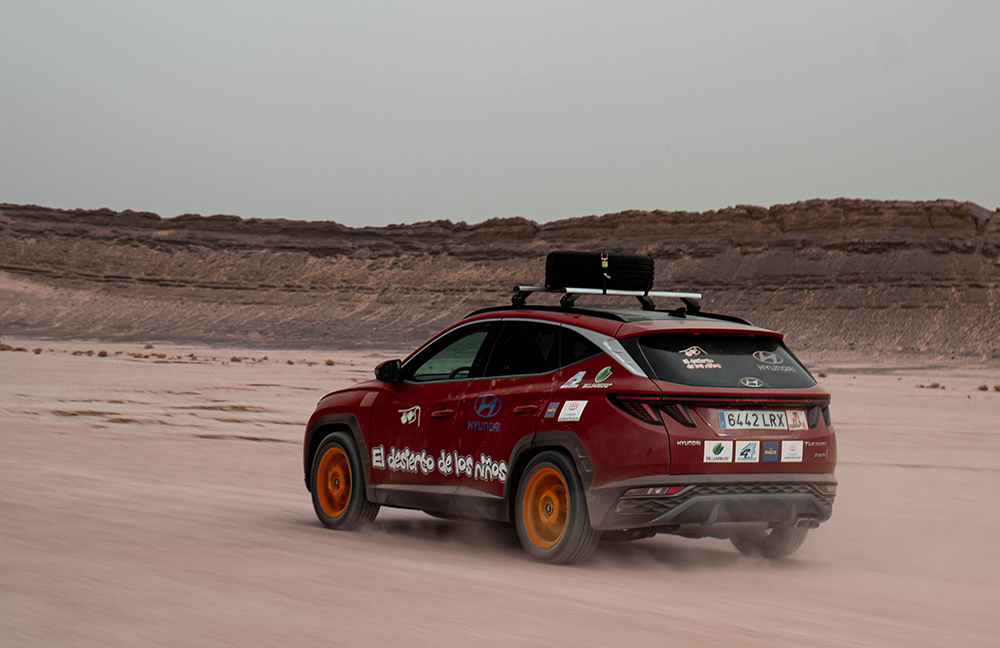 Ioniq 5, el eléctrico de Hyundai se prueba en el desierto 1 Motor16 desierto de los ninos Hyundai Motor16