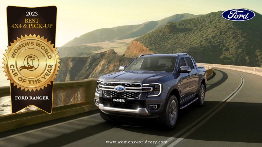 Los 6 coches que las mujeres consideran los mejores del mundo 2 Motor16 mejor4x4 Pick up FordRanger WWCOTY 2023 Motor16