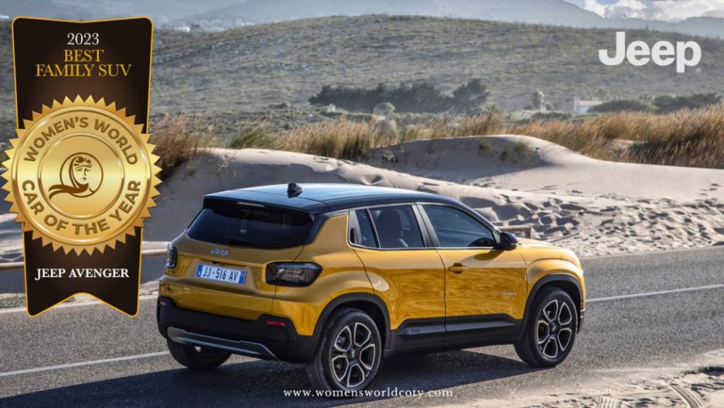 Los 6 coches que las mujeres consideran los mejores del mundo 3 Motor16 mejorFamilySUV JeepAvenger WWCOTY 2023 Motor16