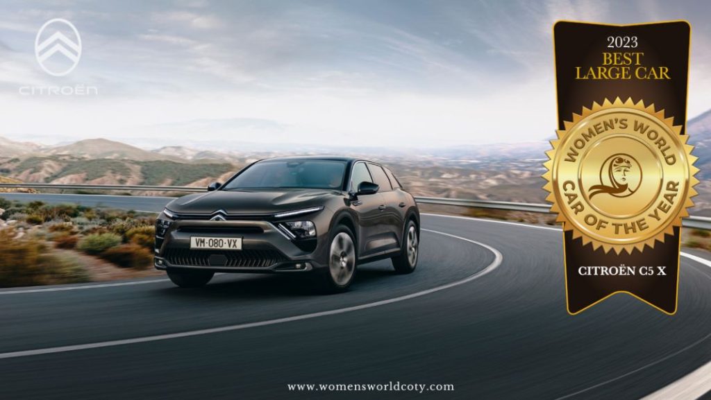Los 6 coches que las mujeres consideran los mejores del mundo 4 Motor16 mejorLargeCar CitroenC5X WWCOTY 2023 Motor16