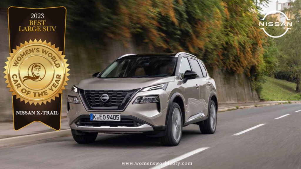 Los 6 coches que las mujeres consideran los mejores del mundo 5 Motor16 mejorLargeSUV NissanX Trail WWCOTY 2023 Motor16