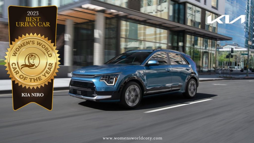 Los 6 coches que las mujeres consideran los mejores del mundo 7 Motor16 mejorUrbanCar KiaNiro WWCOTY 2023 Motor16