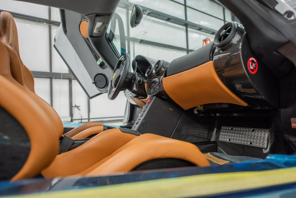 2003 Ferrari Enzo RM Sotheby's. Imagen detalle interior.