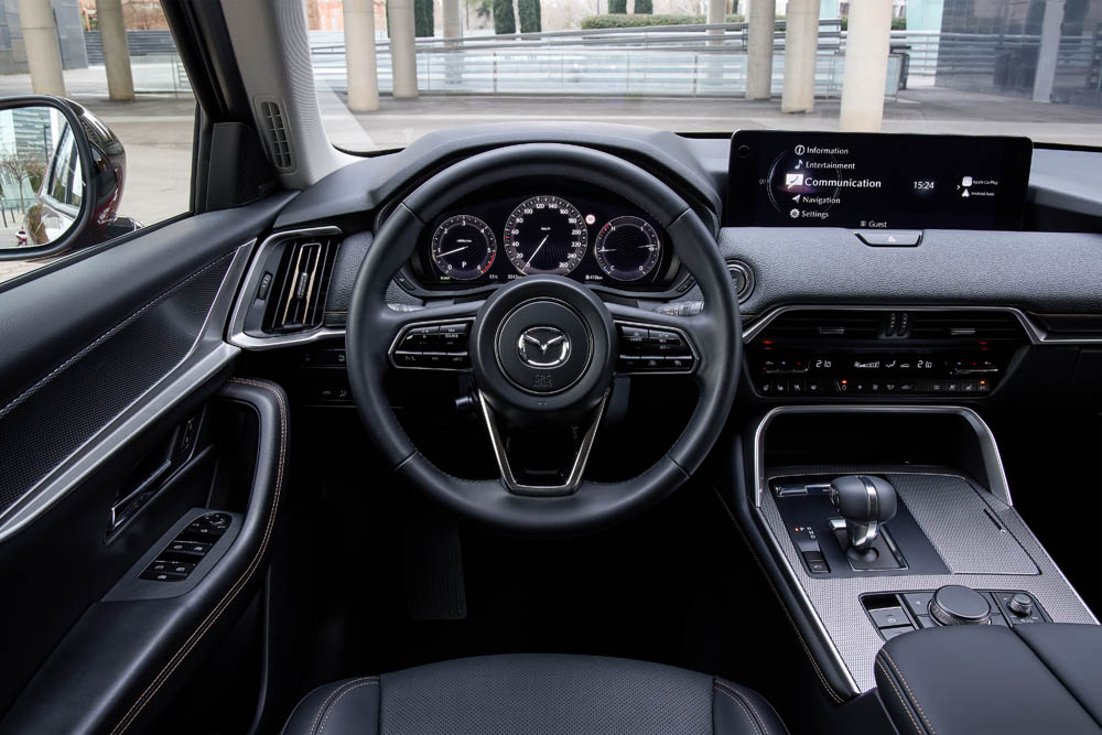 Prueba del Mazda CX-60 e-SKYACTIV-D. El diésel sigue muy vivo 5 Motor16 2022 mazda cx 60 barcelona src int 08 highres Motor16