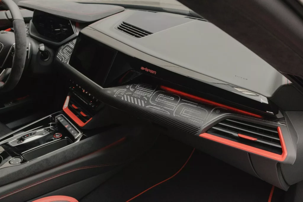 2023 Audi RS e-tron GT Project_513/2. Imagen detalle interior.