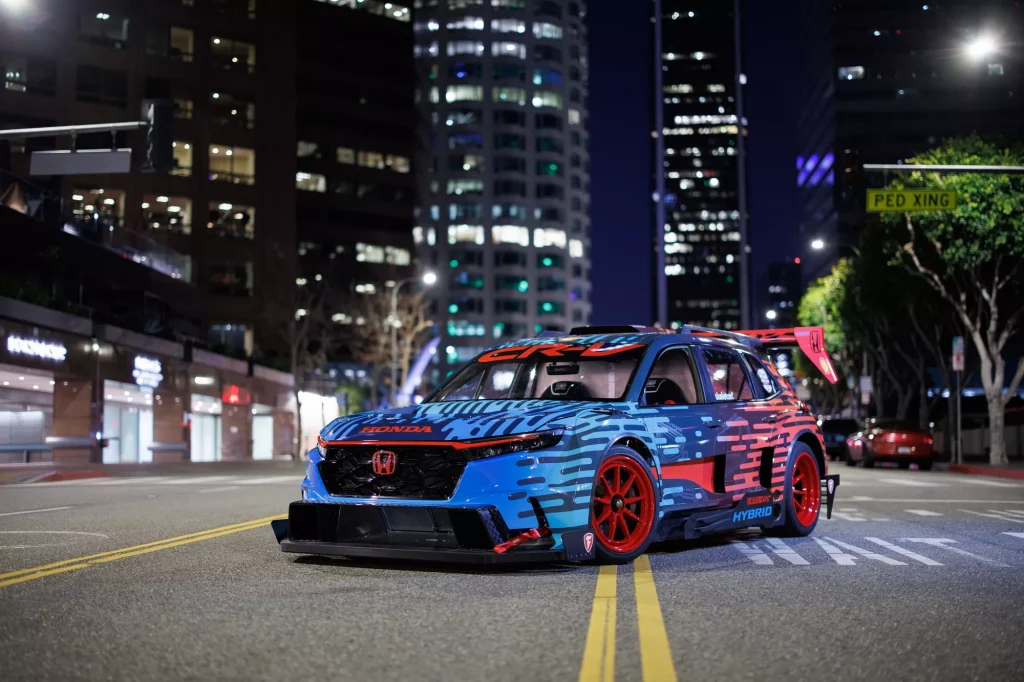Honda CR-V Hybrid Racer: de locos 7 Motor16 2023 Honda CR V Hybrid Racer 4 Motor16