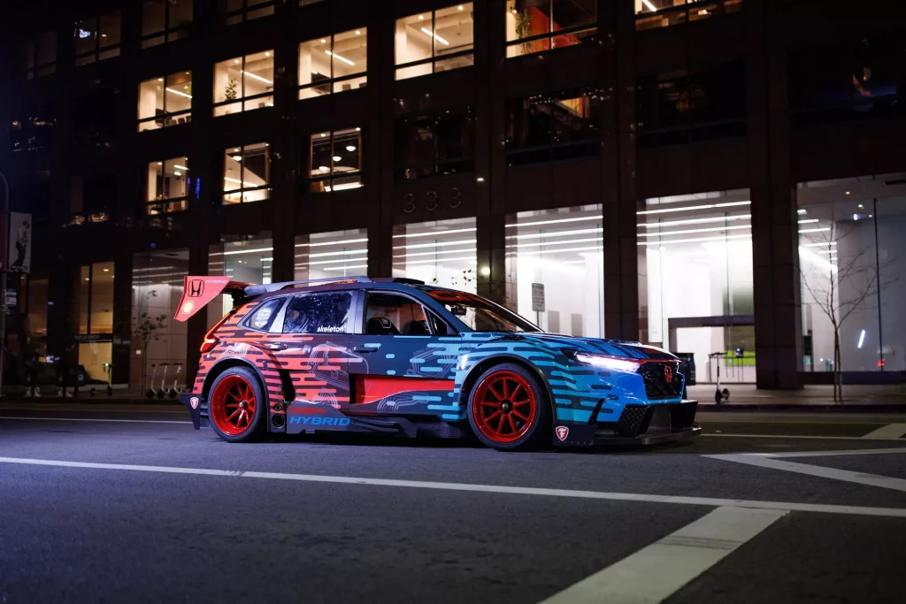Honda CR-V Hybrid Racer: de locos 12 Motor16 2023 Honda CR V Hybrid Racer 9 Motor16