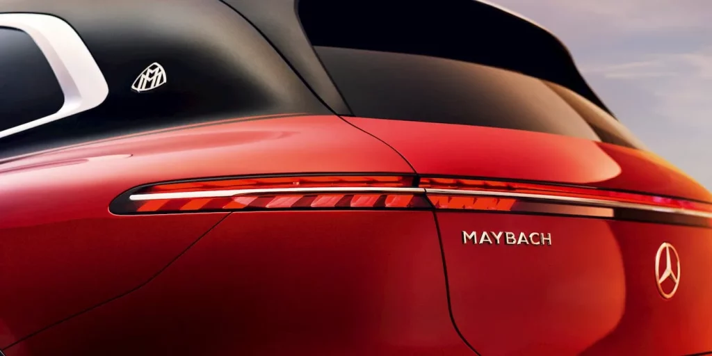 2020 Mercedes-Maybach EQS SUV. Imagen adelanto.