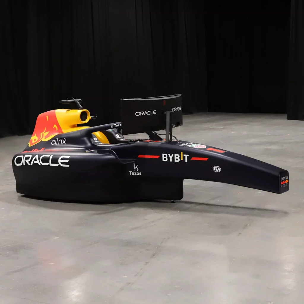 2023 Oracle Red Bull Racing RB18 Simulador. Imagen versión sin alerón.
