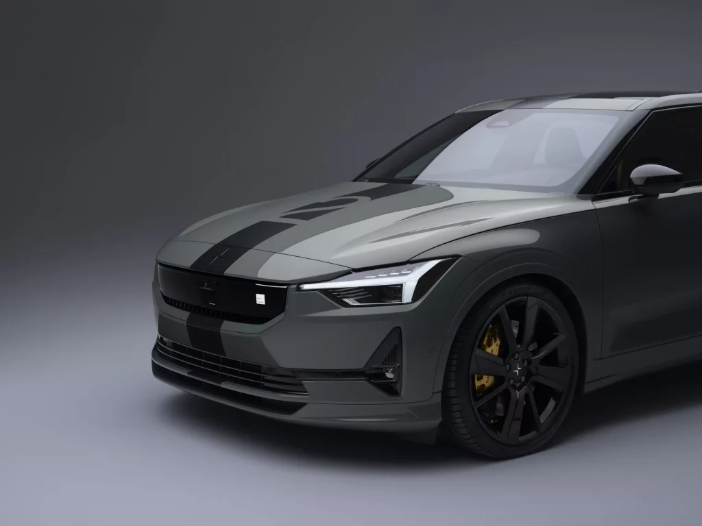 2023 Polestar 2 BST Edition 230. Imagen estudio detalle.