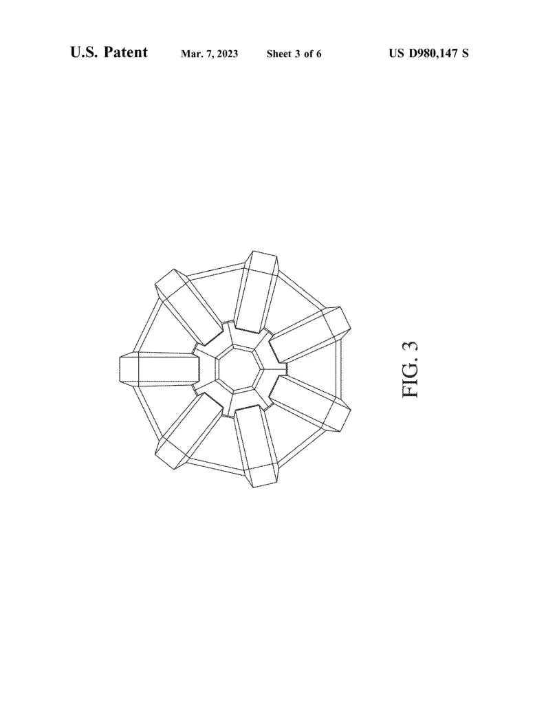 2023 Tesla Cybertruck Wheel Cover Patente 3 Motor16