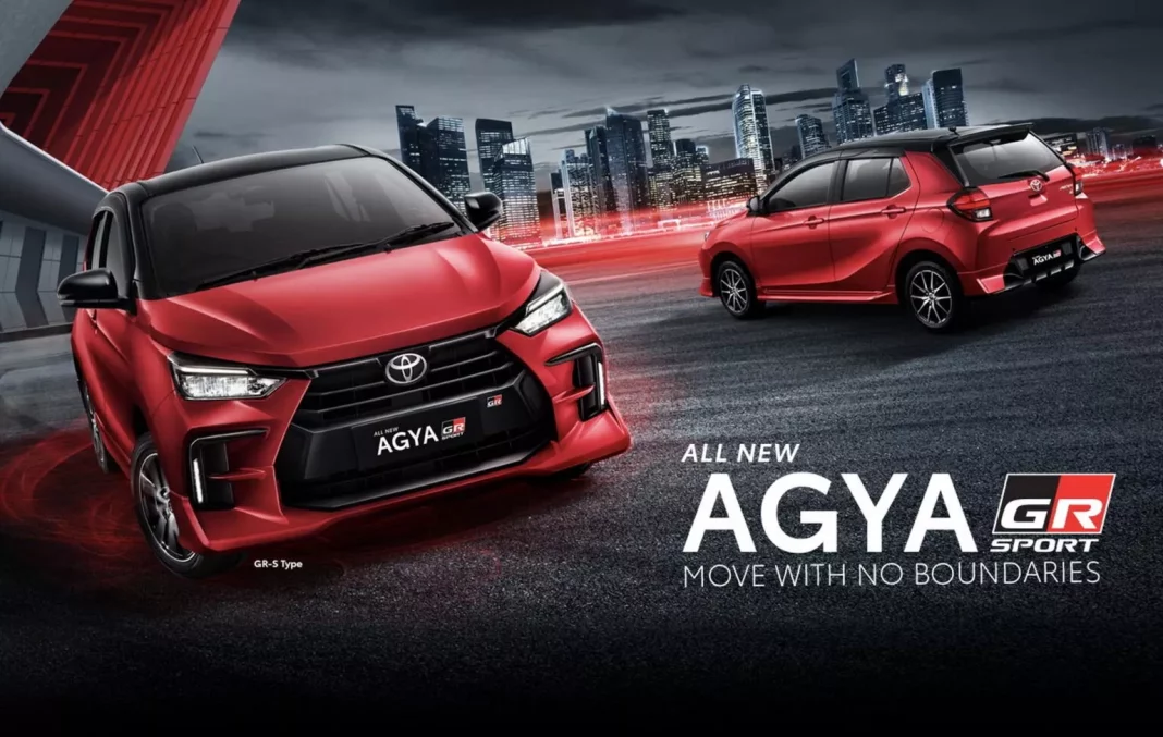 2023 Toyota Agya GR Sport. Imagen portada.