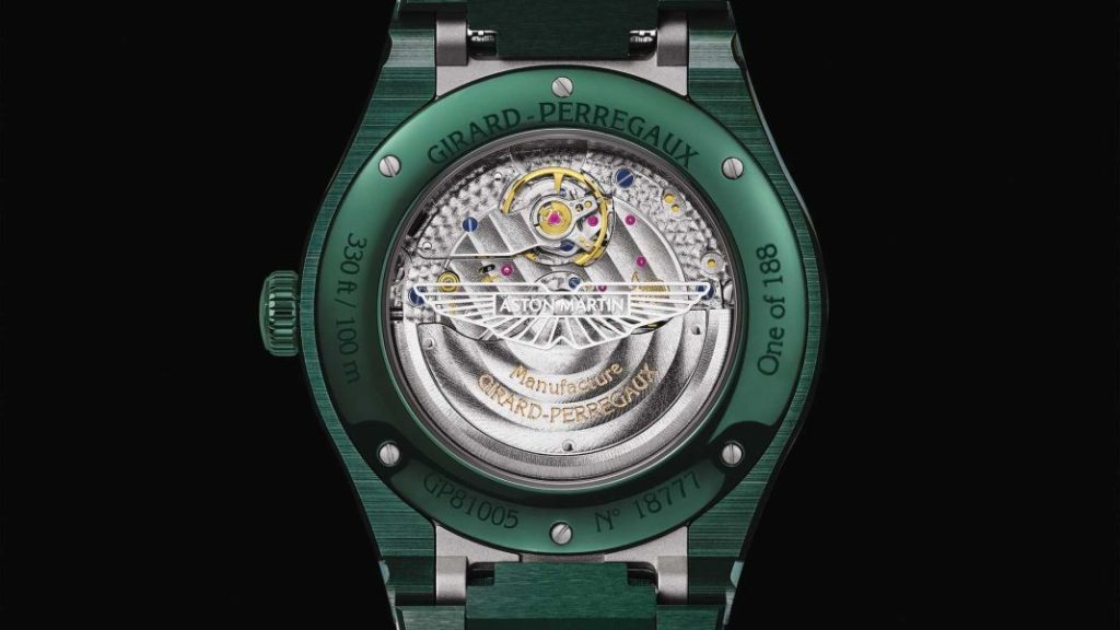 Girard-Perregaux Laureato Green Ceramic Aston Martin Edition. El color no es casualidad 8 Motor16 2023 girard perregaux laureato green ceramic aston martin 6 Motor16
