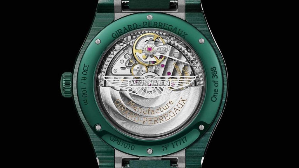 Girard-Perregaux Laureato Green Ceramic Aston Martin Edition. El color no es casualidad 9 Motor16 2023 girard perregaux laureato green ceramic aston martin 7 Motor16