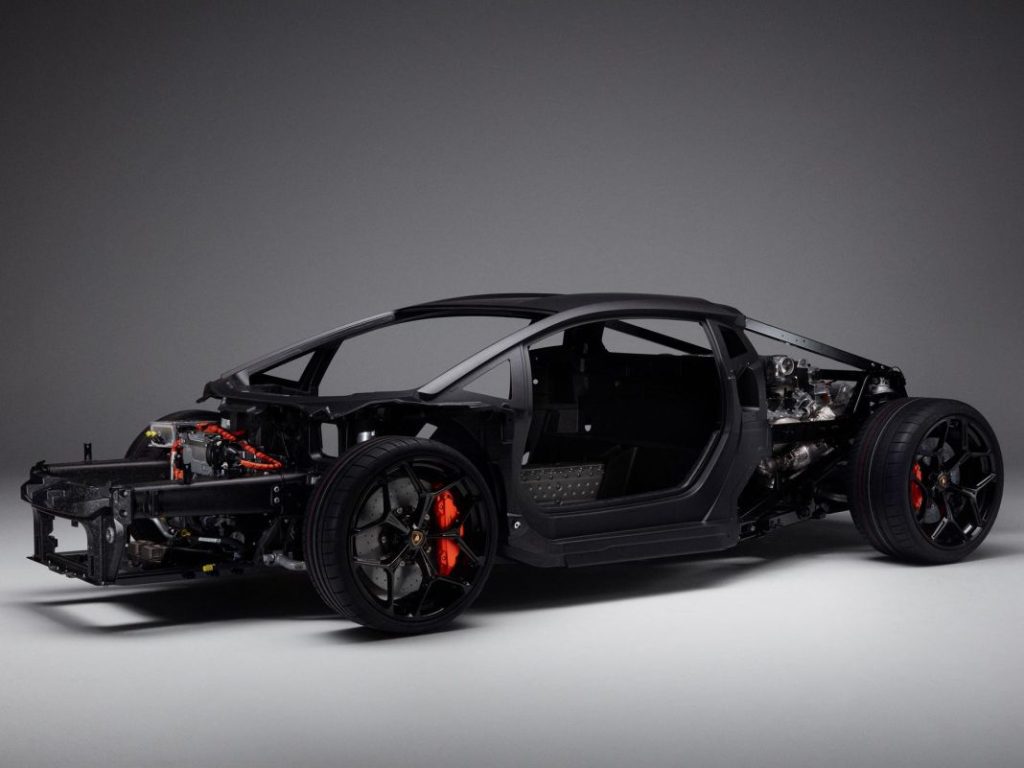 Lamborghini LB744: así es su estructura de carbono 1 Motor16 2023 Lamborghini LB744 Chasis. Imagen.