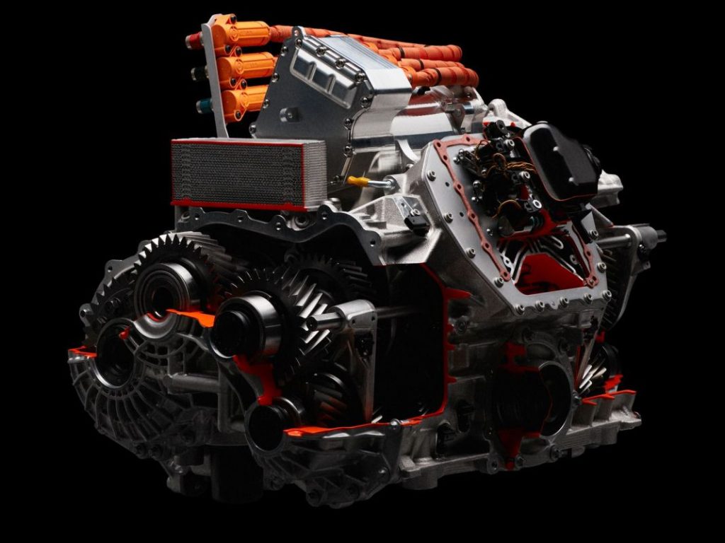 Lamborghini LB744: así es la mecánica híbrida que usará el futuro Aventador 4 Motor16 2023 Lamborghini LB744. Imagen caja de cambios.