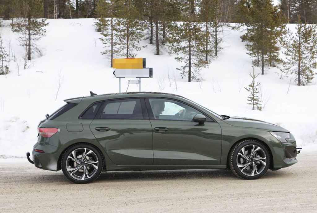 El futuro Audi A3, sin camuflaje 8 Motor16 Audi A3 facelift no camo 6 Motor16