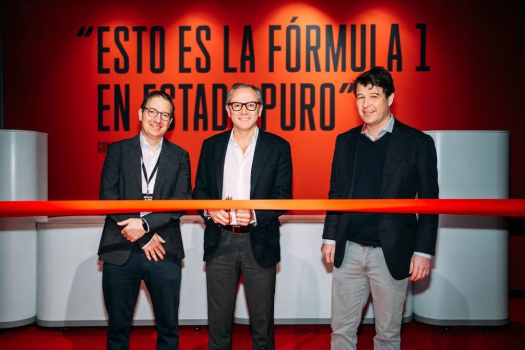 La Fórmula 1 llega a Madrid 17 Motor16 EuropaPress 5076370 copresidente rpound room live jonathan linden presidente ceo f 1 stefano Motor16