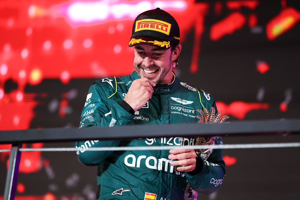 Por qué Fernando Alonso percibe el dulce aroma de la victoria 4 Motor16 FERNANDO ALONSO GP ARABIA SAUDI 1 Motor16