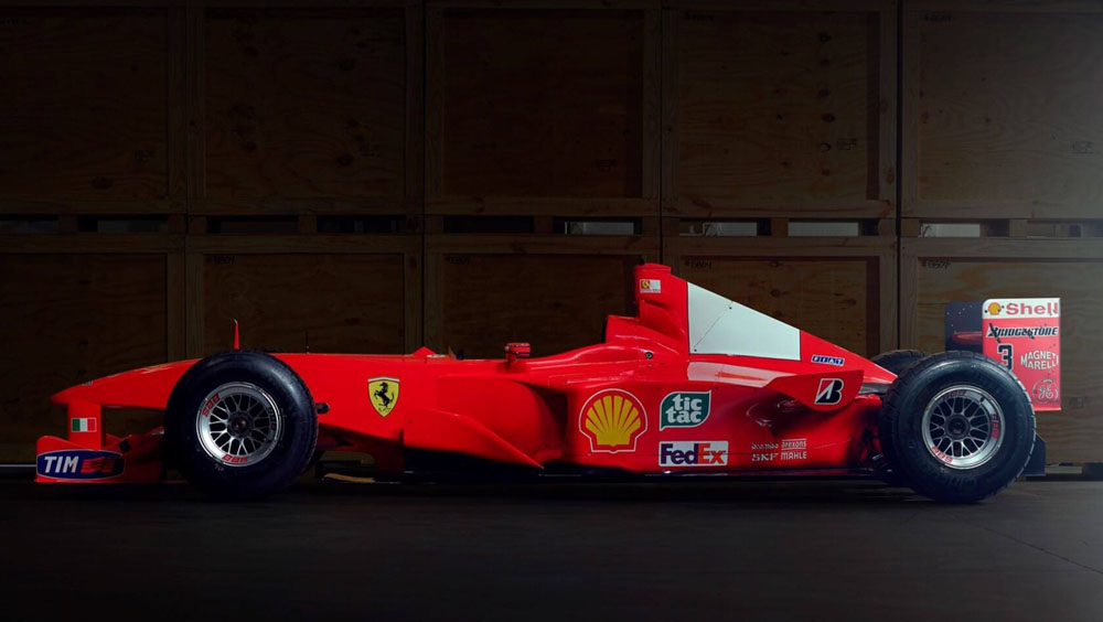 El Ferrari del primer título de Schumacher está a la venta 5 Motor16 FERRARI F1 SCHUMACHER 2000 2 Motor16