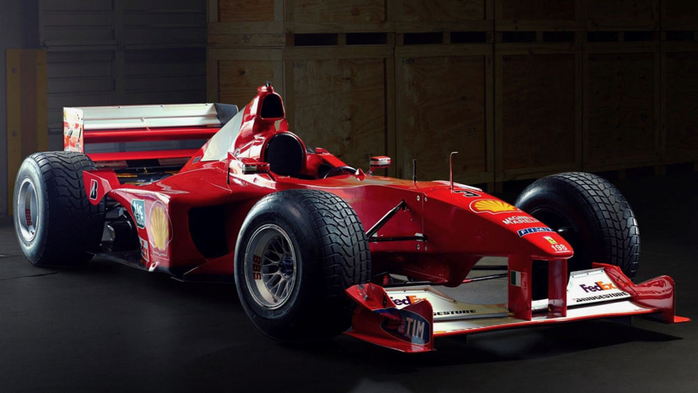 El Ferrari del primer título de Schumacher está a la venta 6 Motor16 FERRARI F1 SCHUMACHER 2000 3 Motor16