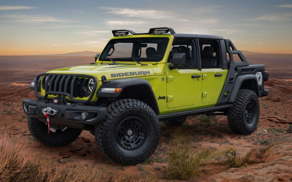 Las siete “locuras” que Jeep estrenará en el Easter Jeep Safari 2023 94 Motor16 Jeep Gladiator Rubicon Sideburn 3 Motor16