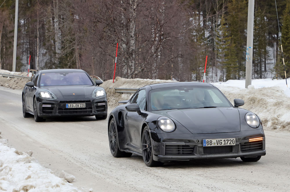El Porsche 911 Turbo, espiado de nuevo 2 Motor16 Porsche 911 Turbo S facelift 1 Motor16