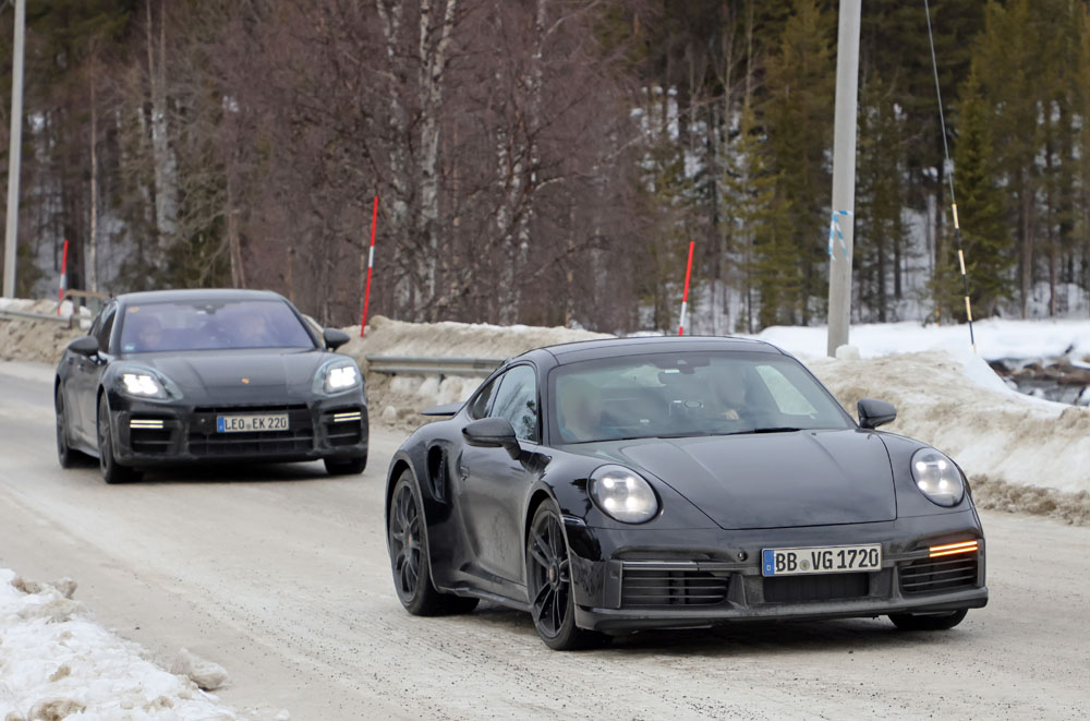 El Porsche 911 Turbo, espiado de nuevo 3 Motor16 Porsche 911 Turbo S facelift 2 Motor16