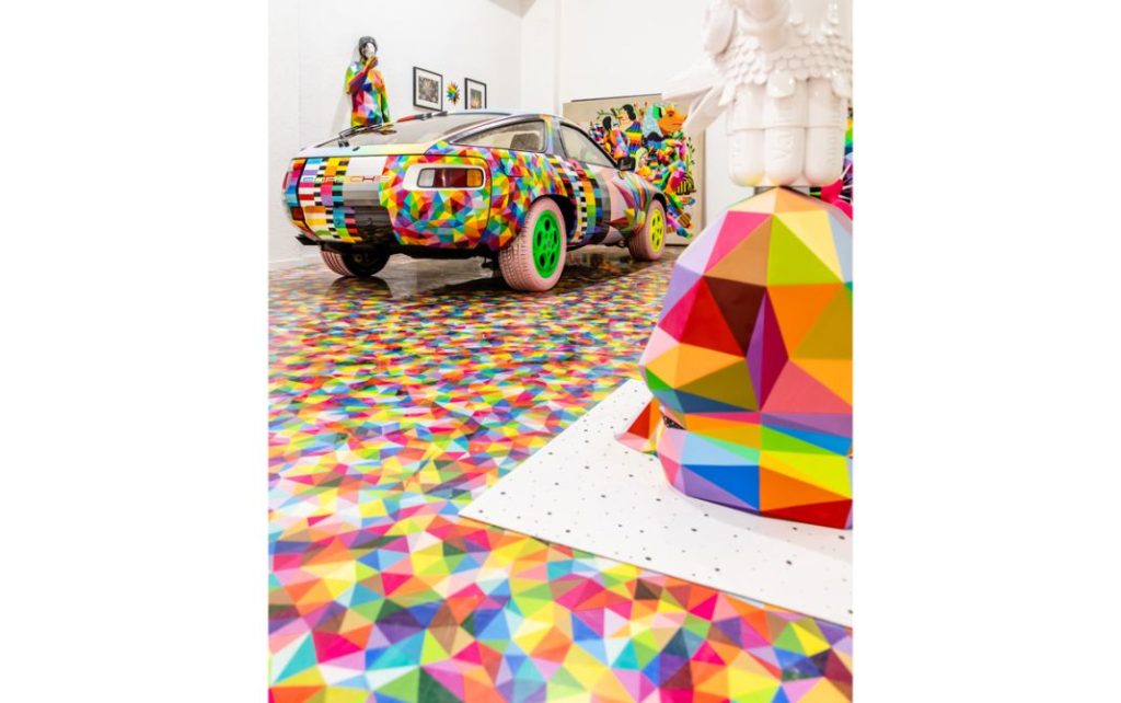 Multicolor: así es el último Porsche Art Car 3 Motor16 Porsche Art Car Okuda San Miguel1 Motor16