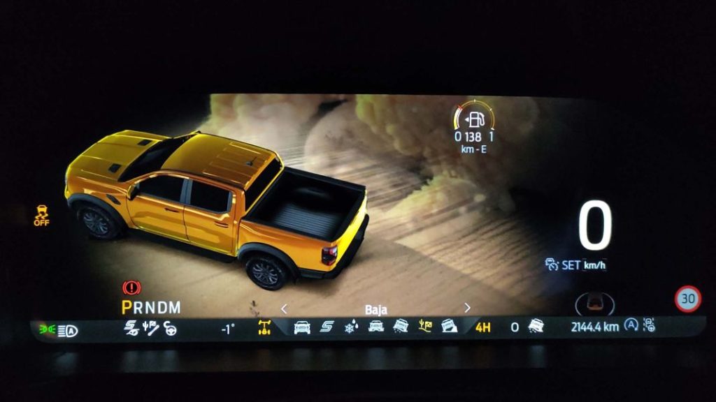 ¿Para qué sirven los modos de conducción del Ford Ranger Raptor? 7 Motor16 Ranger Raptor modo Baja ok Motor16
