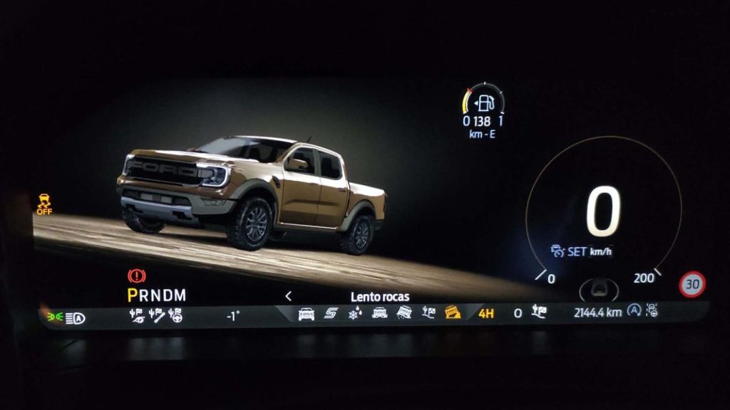 ¿Para qué sirven los modos de conducción del Ford Ranger Raptor? 4 Motor16 Ranger Raptor modo Lento rocas ok Motor16