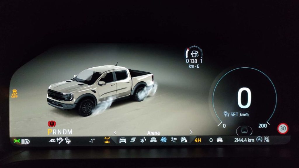 ¿Para qué sirven los modos de conducción del Ford Ranger Raptor? 5 Motor16 Ranger Raptor modo arena ok Motor16