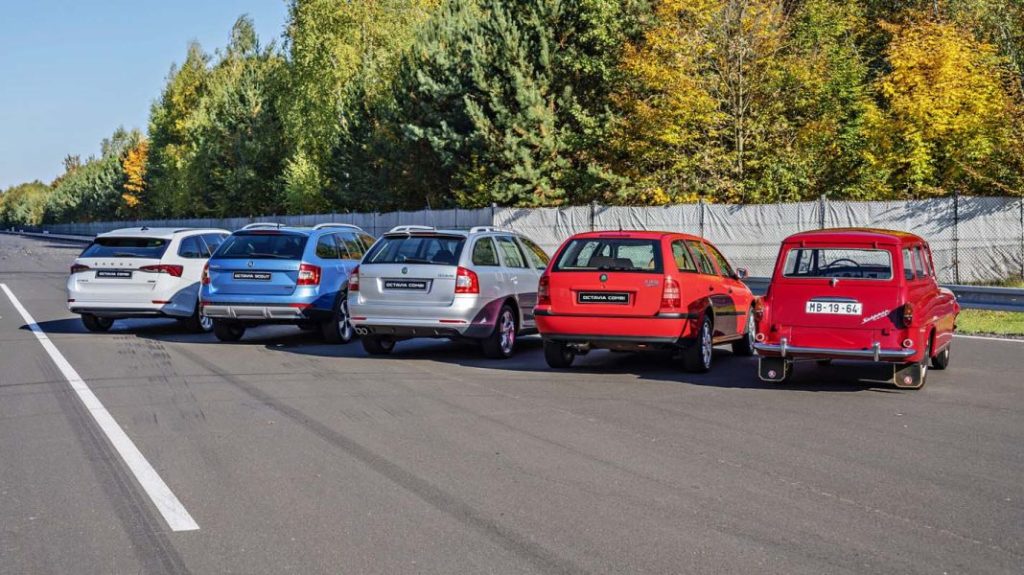 El Skoda Octavia Combi celebra sus bodas de plata 16 Motor16 Skoda Octavia Combi familiar 25 años