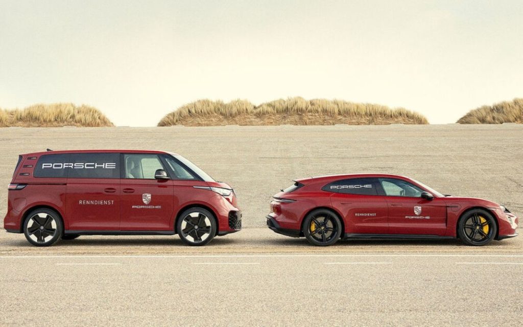 Volkswagen ID.Buzz Porsche Renndienst 4 Motor16