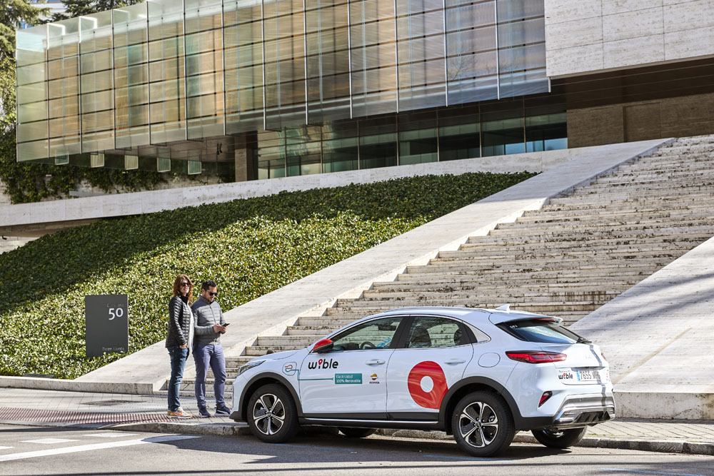 Wible, el carsharing de Kia y Repsol, que quiere liderar la movilidad en Madrid 9 Motor16 Wible Ciudad 15 Motor16