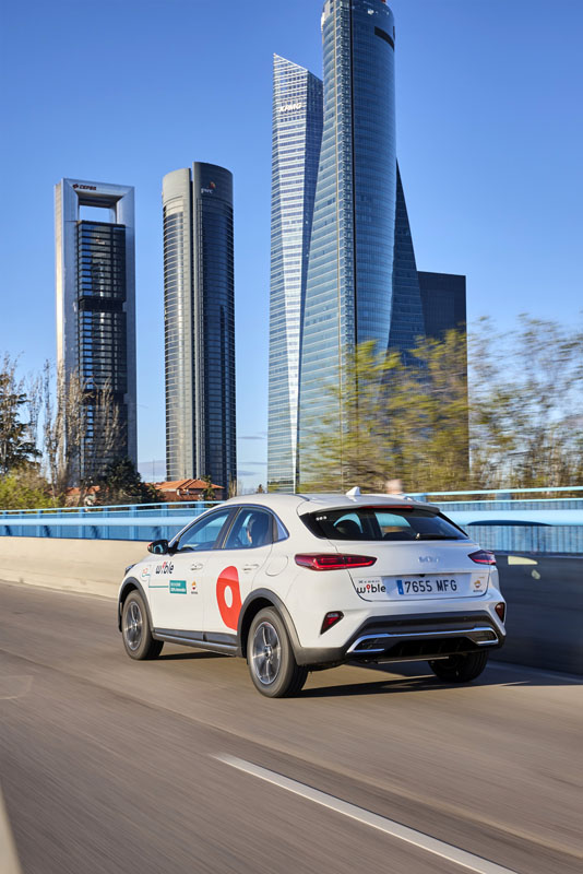Wible, el carsharing de Kia y Repsol, que quiere liderar la movilidad en Madrid 5 Motor16 Wible Ciudad 2 Motor16