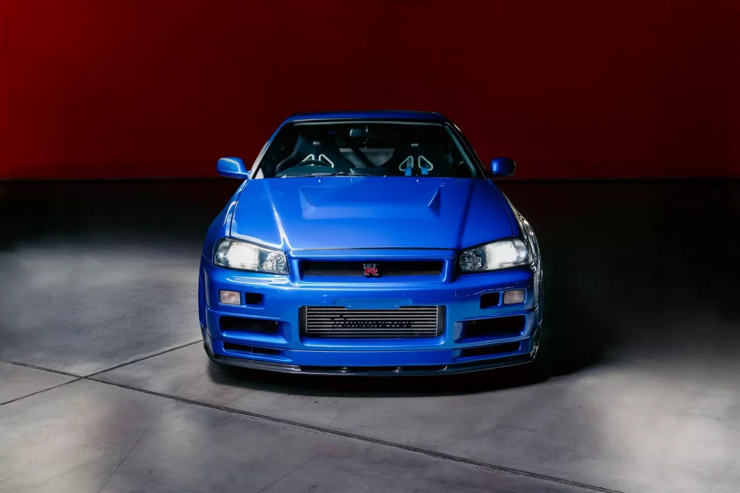 2002 Nissan GT-R R34 Fast Furious. Imagen portada.