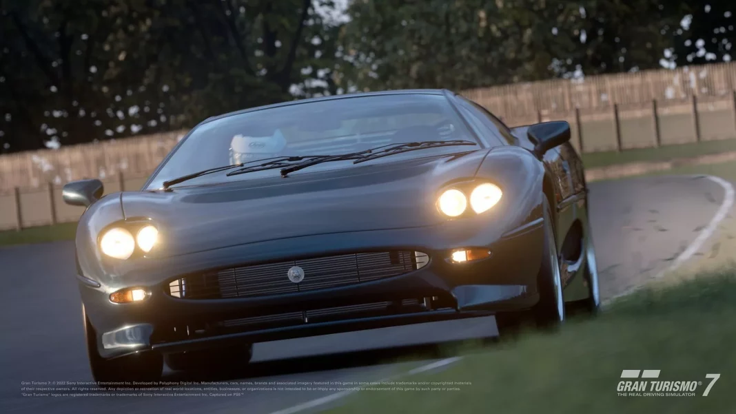 2023 Gran Turismo 7 Jaguar XJ220. Imagen portada.