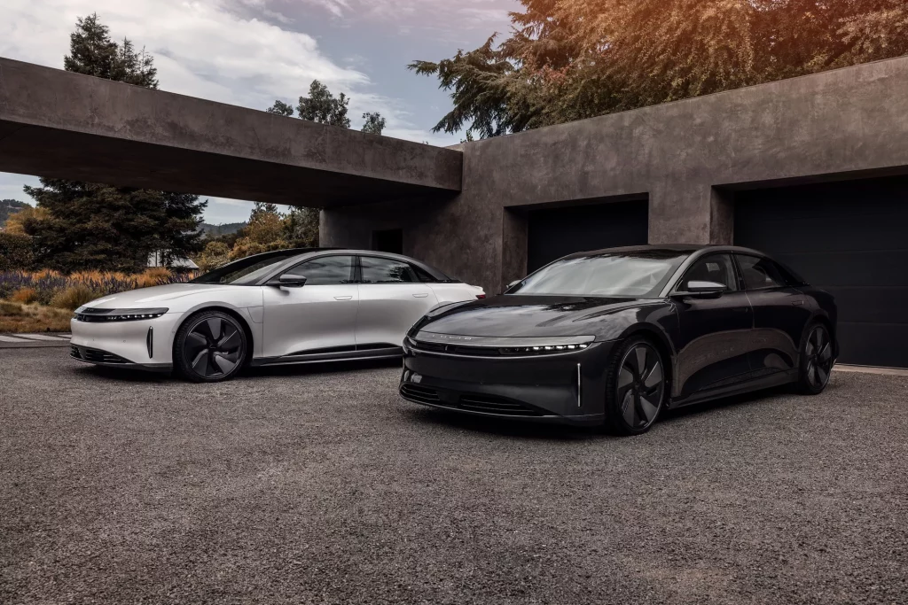 2023 Lucid Air Stealth Appearance. Imagen exterior.