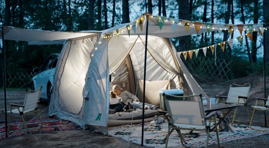 Así conviertes tu Tesla Model Y en una gran tienda de campaña 1 Motor16 2023 Tentsla X1 Tesla Model Y. Imagen detalle.