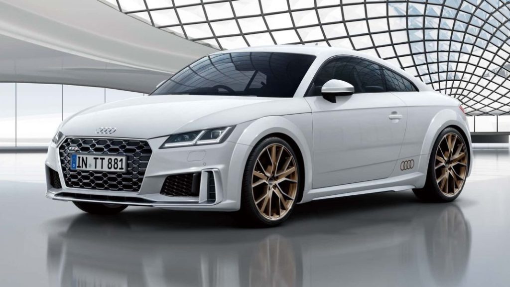 2023 Audi TT Memorial Edition. Imagen estática delantera.