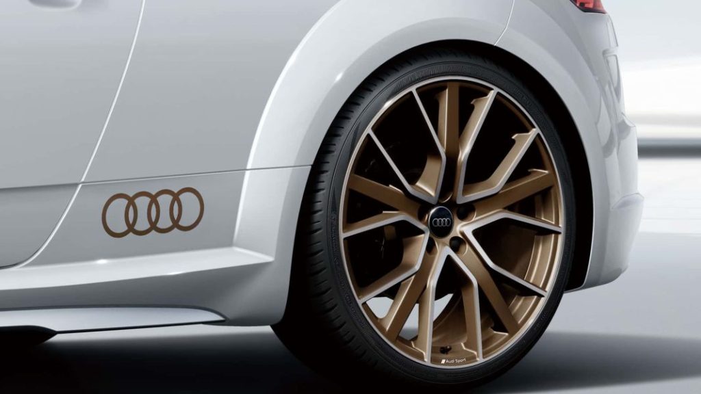 2023 Audi TT Memorial Edition. Imagen detalle llanta.