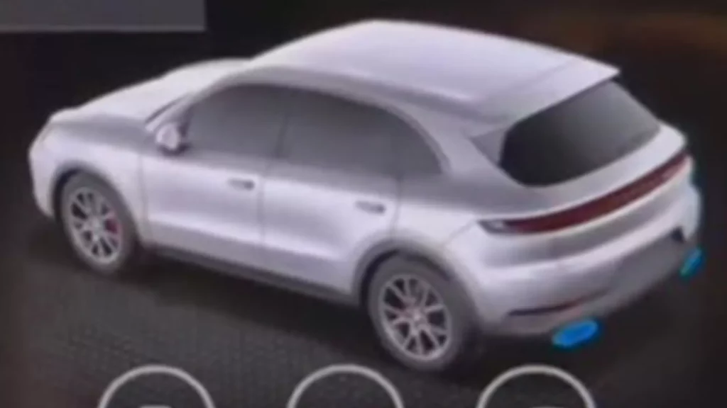 No esperes más: este es el futuro Porsche Cayenne 1 Motor16 2023 Porsche Cayenne. Imagen filtrada pantalla central.