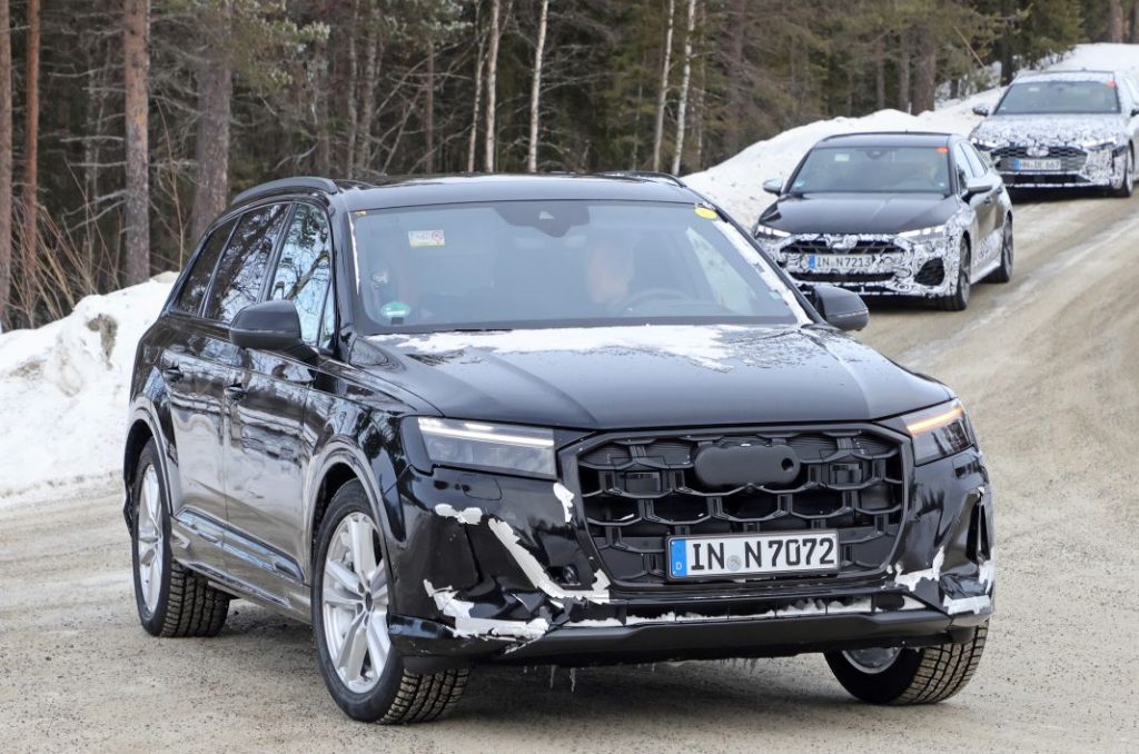El Audi Q7 recibirá otra actualización y aquí está la prueba 2 Motor16 Audi Q7 restyling (1)