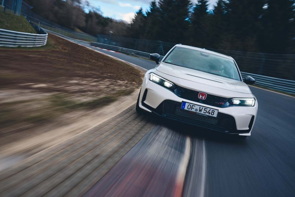 El Honda Civic Type R ya vuela en Nürburgring, con récord incluido 6 Motor16 Honda Civic Type R 2023 4 Motor16
