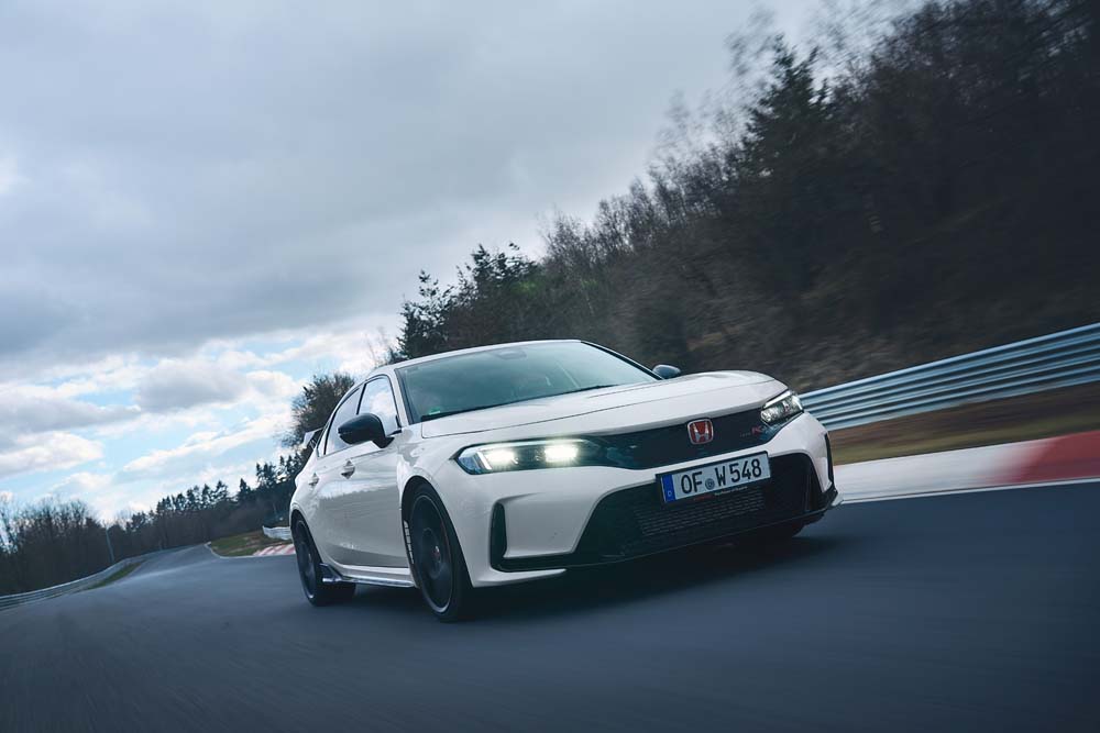El Honda Civic Type R ya vuela en Nürburgring, con récord incluido 7 Motor16 Honda Civic Type R 2023 5 Motor16