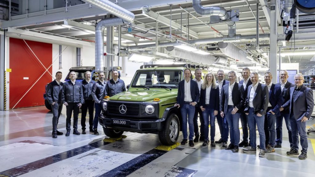 El Mercedes Clase G celebra medio millón de unidades con una versión retro 2 Motor16 Mercedes Clase G 500000 3 Motor16