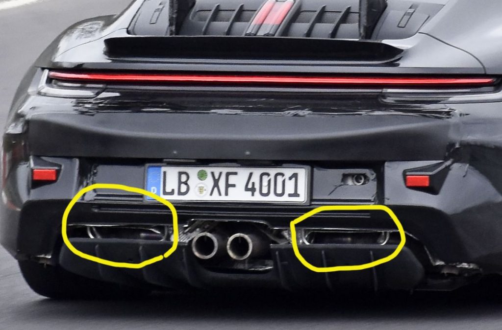 Fotos espía del Porsche 911 GT2 RS, la bestia está de vuelta 2 Motor16 Porsche 911 GT2 RS Mule 20